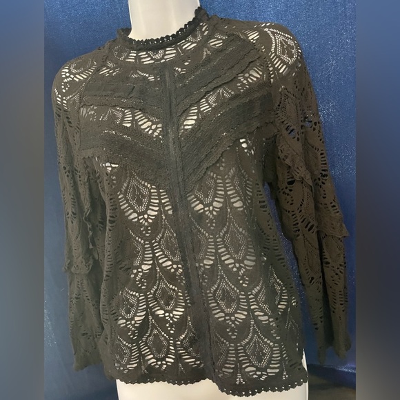 Odd Molly - Crochet Lace Blouse - SIZE 2 (SM) - Picture 4 of 7